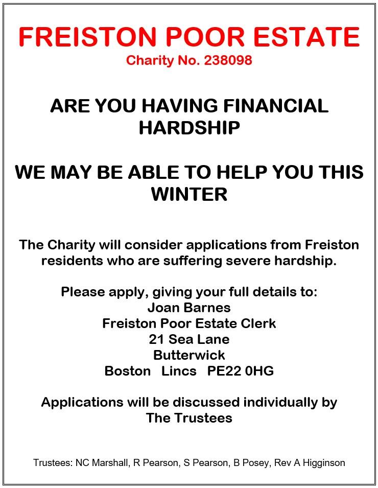 Freiston poor estate charity